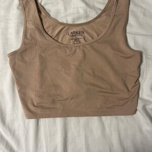 Larken Nursing and Pumping Bra, Large, Sand